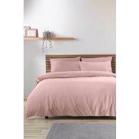 Catherine Lansfield So Soft Non Iron Duvet Cover Set in Pink | Size: King