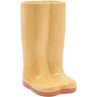 The Cottage Garden Yellow Wellies Large Ceramic Vase