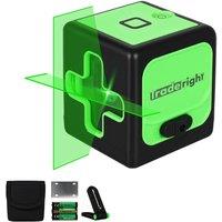 Traderight 360 Degree Green Laser Level Self Leveling IP54 Water Resistant Tool in Black