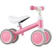 Gymax Balance Bike Toddler Balance Bike With Height Adjustable Handle in Pink