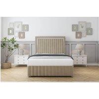 Comfort Beds Boston Gold Coniston Divan Base No Drawers - 26 Headboard-Footboard in Cream | Size: King