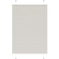 Berkfield Home Pleated Blind Light Grey 100x100 cm Fabric Width 99.4 cm Polyester
