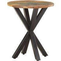 Berkfield Home Side Table 48x48x56 cm Solid Reclaimed Wood in Brown | Size: 48 x 48 x 56 cm