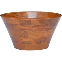 Berkfield Home Basin Solid Teak Wood 40x20 cm in Brown | Size: 40x20 cm