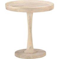 Berkfield Home Side Table 50x55 cm Solid Mango Wood in Brown | Size: 50x55 cm