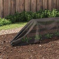 Berkfield Home Netting Tunnels 4 pcs Black Steel & Polyethylene