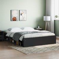 Berkfield Home Bed Frame Black 160x200 cm