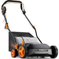 VonHaus 1600W Electric Lawn Scarifier in Grey