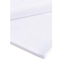 Bianca Luxury 800 Thread Count Cotton Sateen Flat Sheet in White | Size: Double Flat