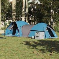 Berkfield Home Camping Tent 5-Person Blue Waterproof