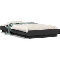 Berkfield Home Bed Frame without Mattress Black 90x190 cm Single