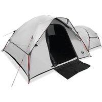 Berkfield Home Camping Tent 5-Person White Blackout Fabric Waterproof