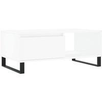 Berkfield Home Coffee Table White 90x50x36.5 cm Engineered Wood