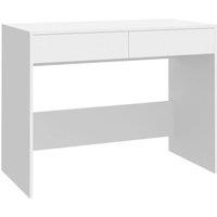 Berkfield Home Desk White 101x50x76.5 cm Engineered Wood