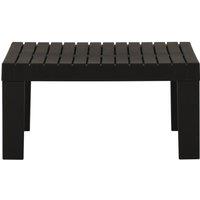 Berkfield Home Garden Lounge Table Plastic Grey