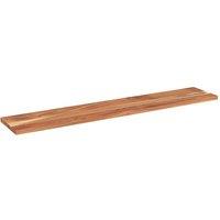 Berkfield Home Table Top 180x20x3.8 cm Rectangular Solid Wood Acacia in Brown