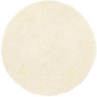 Berkfield Home Shaggy Rug High Pile NAVARRA Cream 240x240 cm Polyester | Size: Medium