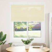 Berkfield Home Pleated Blind Cream 120x150 cm Fabric Width 119.4 cm Polyester