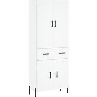 Berkfield Home Highboard White 69.5x34x180 cm Engineered Wood
