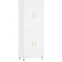 Berkfield Home Highboard White 69.5x34x180 cm Engineered Wood