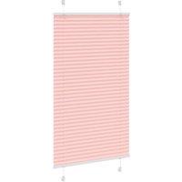 Berkfield Home Pleated Blind Pink 80x100 cm Fabric Width 79.4 cm Polyester