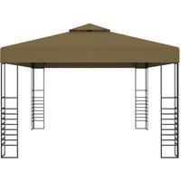 Berkfield Home Gazebo 3x4 m Taupe 180 g/m
