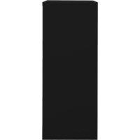 Berkfield Home Office Cabinet Black 90x40x102 cm Steel | Size: 90 x 40 x 102 cm