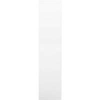 Berkfield Home Office Cabinet White 90x40x180 cm Steel | Size: 90 x 40 x 180 cm