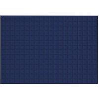 Berkfield Home Weighted Blanket Blue 138x200 cm Single 10 kg Fabric