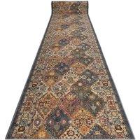 RugsX Anti-Slip Modern Runner in Beige | Size: 67 cm x 460 cm