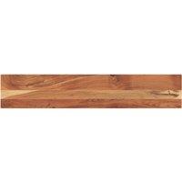 Berkfield Home Table Top 180x20x3.8 cm Rectangular Solid Wood Acacia in Brown