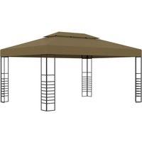 Berkfield Home Gazebo 3x4 m Taupe 180 g/m in Beige
