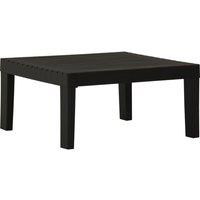 Berkfield Home Garden Lounge Table Plastic Grey