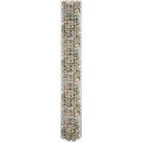 Berkfield Home Circular Gabion Pole Galvanised Steel 30x200 cm in Silver | Size: 30x200 cm