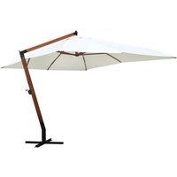 Berkfield Home Parasol 300 x 400 cm White