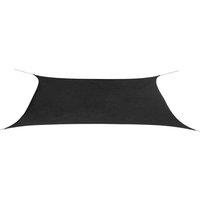 Berkfield Home Sunshade Sail Oxford Fabric Rectangular 4x6 m Anthracite in Black
