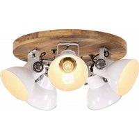 Berkfield Home Ceiling Lamp 25 W White 50x50x25 cm E27 | Size: 50 x 50 x 25 cm