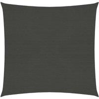 Berkfield Home Sunshade Sail 160 g/m Anthracite 3x3 m HDPE in Black