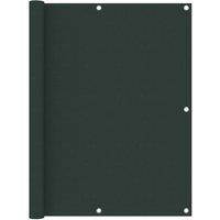Berkfield Home Balcony Screen Dark Green 120x500 cm Oxford Fabric