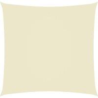 Berkfield Home Sunshade Sail Oxford Fabric Square 3x3 m Cream in Beige