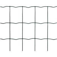 Berkfield Home Euro Fence Steel 10x0.8 m Green
