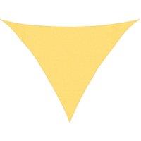 Berkfield Home Sunshade Sail 160 g/m Beige 3x3x4.2 m HDPE in Yellow