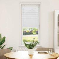 Berkfield Home Pleated Blind White 45x150 cm Fabric Width 44.4 cm Polyester