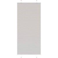 Berkfield Home Pleated Blind Light Grey 85x200 cm Fabric Width 84.4 cm Polyester
