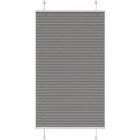 Berkfield Home Pleated Blind Anthracite 70x100 cm Fabric Width 69.4 cm Polyester in Dark Grey