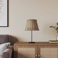 Berkfield Home Lamp Shade Brown 15x12 cm Wicker | Size: 15x12 cm