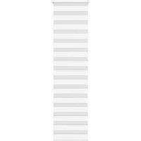Berkfield Home Zebra Blind White 55x230 cm Fabric Width 50.9 cm Polyester