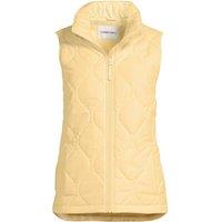 Lands' End Women's Insulated FeatherFree Onion Quilted Gilet in Yellow | Size: 16-18