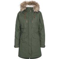 Trespass Women's Faithful Waterproof Jacket in Dark Green | Size: 3XL