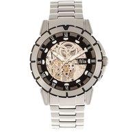 Reign Men's Philippe Automatic Skeleton Bracelet Watch in Silver